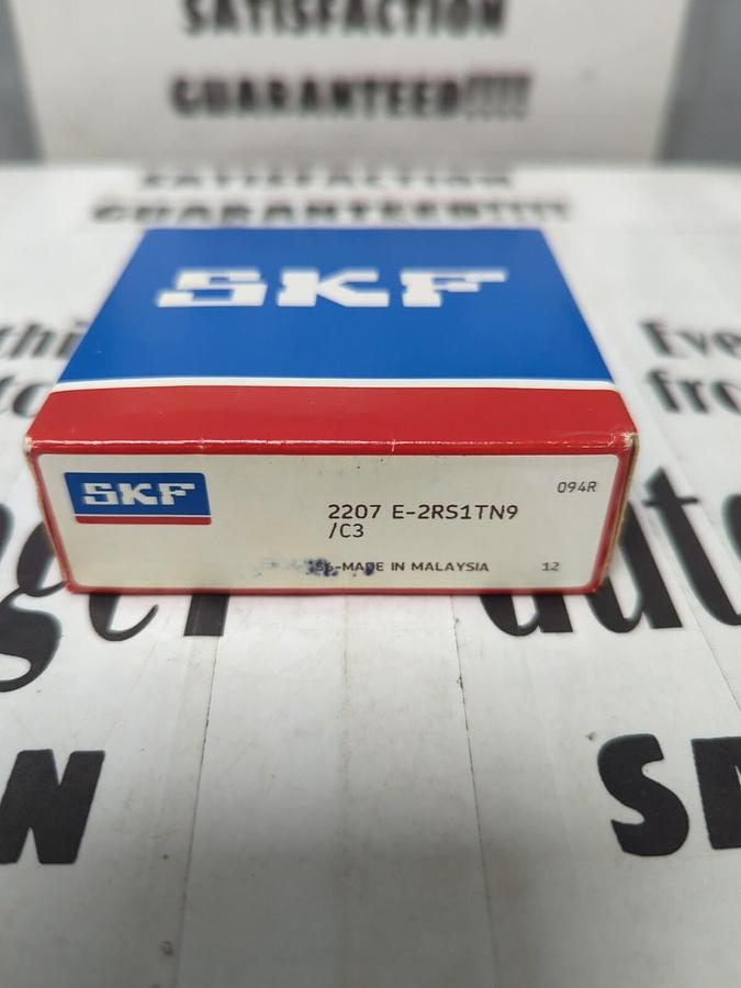 SKF,2207 E-2RS1TN9,SELF ALIGNING BALL BEARING 35MM BORE NOS