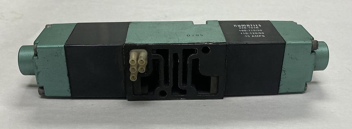 Used Numatics,081SS400K,Solenoid Valve 150 PSIG 120V 50-60 HZ