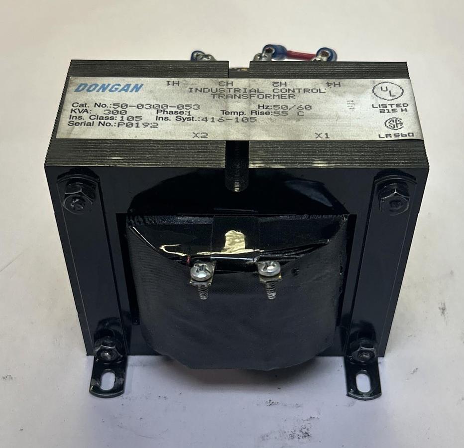 Used DONGAN,50-0300-053,INDUSTRIAL CONTROL TRANSFORMER 300KVA