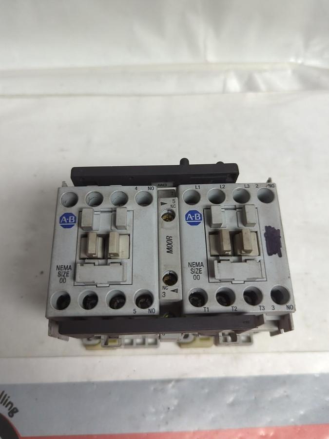 Used ALLEN BRADLEY,505-TOD-B1D,REVERSING STARTER/CONTACTOR SIZE 00 PRE-OWNED