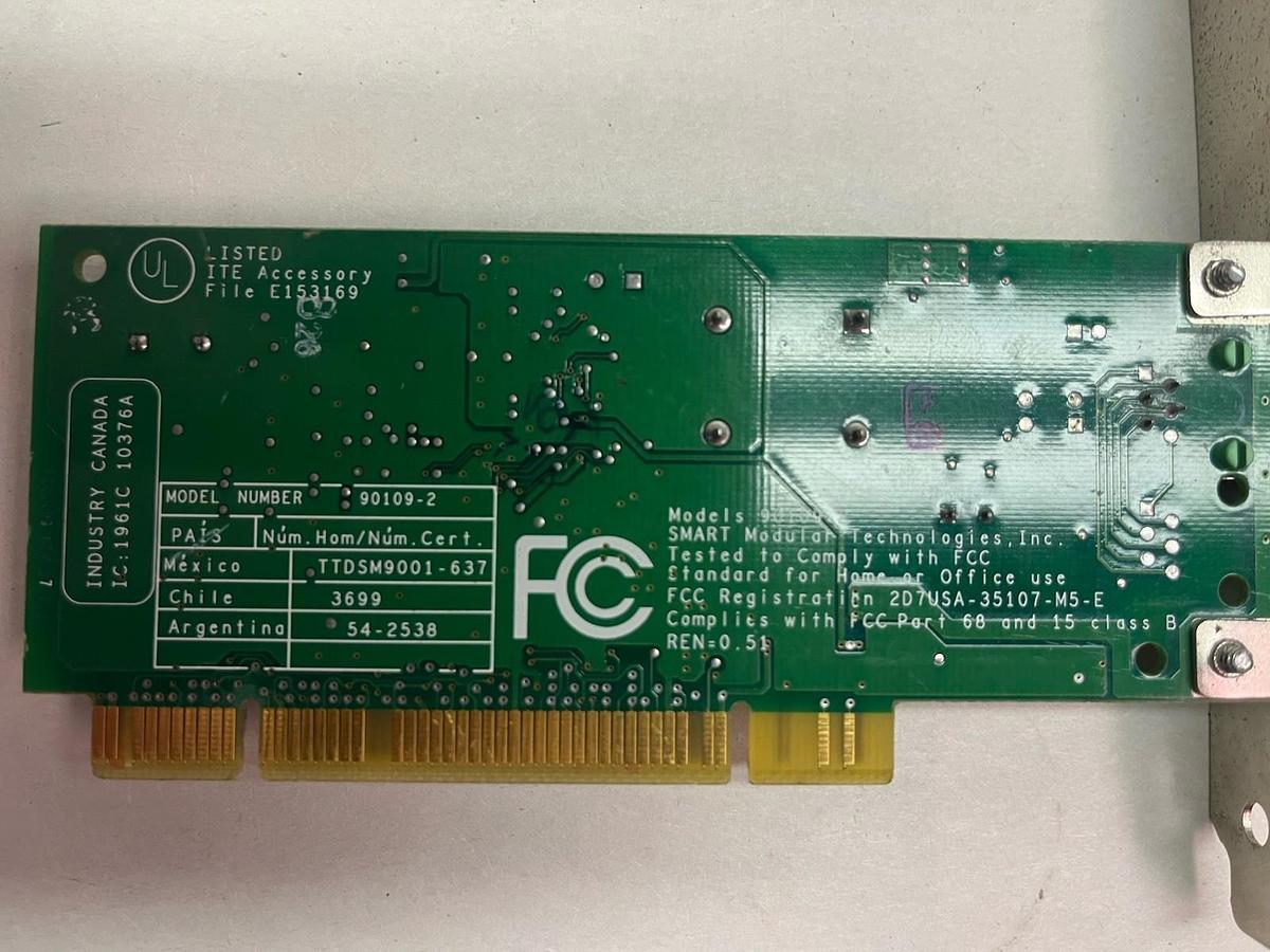 SMART MODULAR TECHNOLOGIES,5187-4317,PCI MODEM