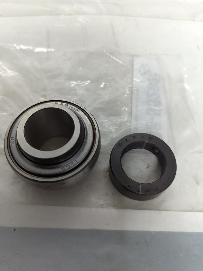 Used FAFNIR,1102RR,INSERT BALL BEARING WITH COLLAR PRE-OWNED
