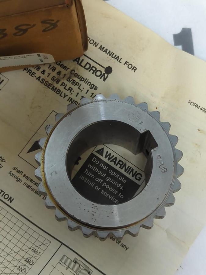 KOP-FLEX,1-5/8W,FHUB 1.625 INCH X 1.626 INCH BORE 3/8 INCH X 3/16 INCH KW NOS