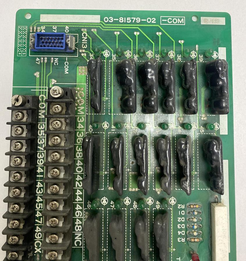 Used MITSUBISHI,03-81579-02,PC BOARD