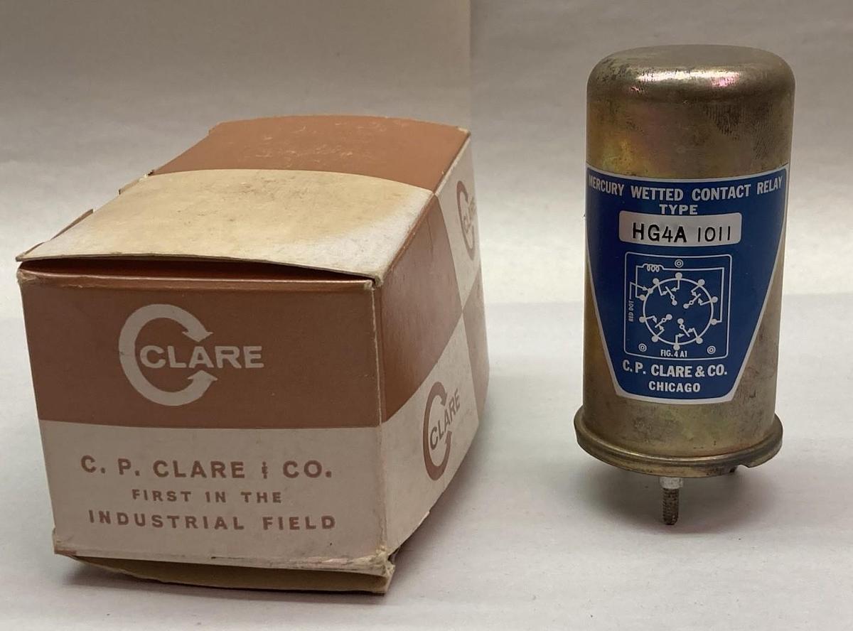 Used C.P. Clare,HG4A 1011,Vintage Electronics/Ham Radio