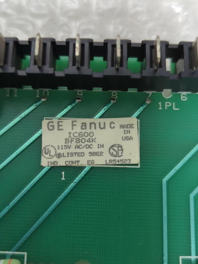 Used GE,IC600BF804K,INPUT MODULE BOARD 115V AC/DC PRE-OWNED