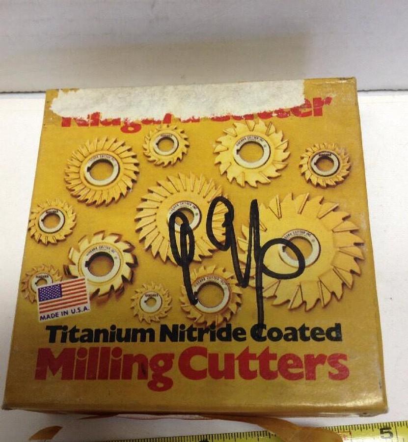 Niagara,F45-32RTN,Cutter Titanium Nitride Coated Single Angle Milling Cutter 3x1