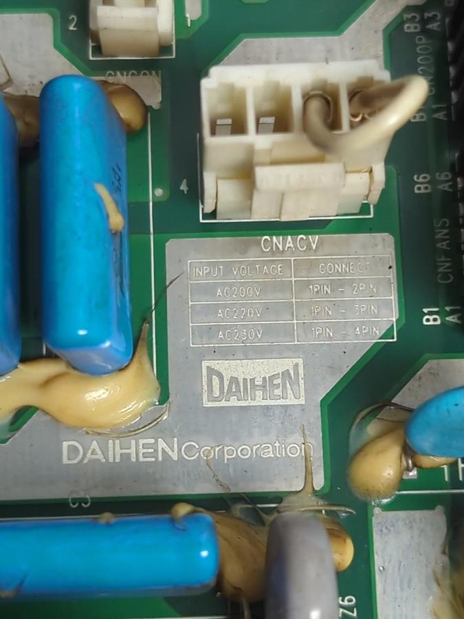 Used NACHI DAIHEN,L8811C(L8811C01),NOISE FILTER BOARD W-L01548 PRE-OWNED