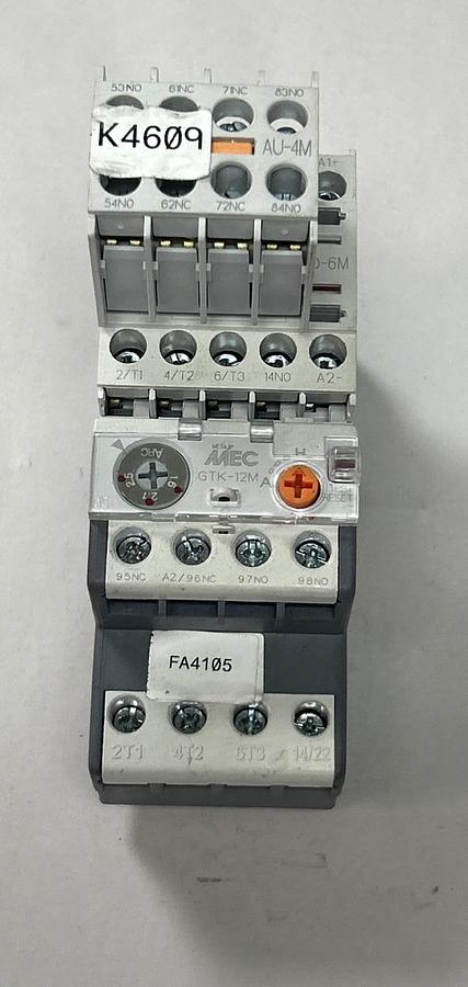 Used LS,GMC(D)-6M,CONTACTOR W/ GTK-12M THERMAL OVERLOAD