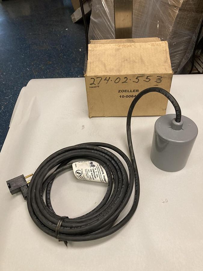 Used SJE-Rhombus,15PMPU1WP,Tether Float Piggyback 120VAC