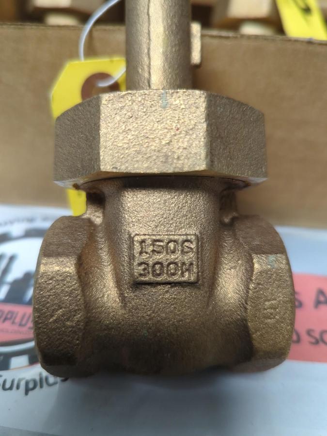 MILWAUKEE,FIG 1151M,GATE VALVE 150SWP 300WOG 1 INCH LOT OF 4 NOS