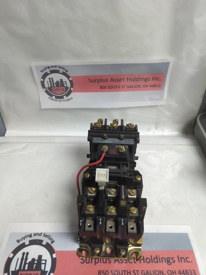 Used ALLEN BRADLEY,509-AOD,SERIES B NON-REVERSING STARTER 18 AMP SIZE 0 PRE-OWNED