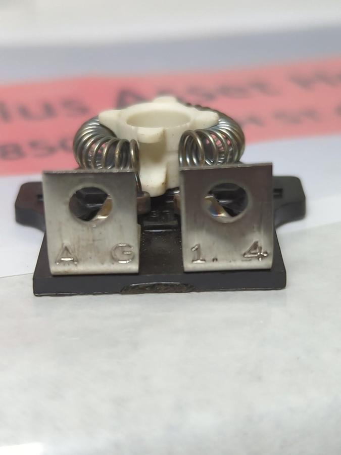 Used WESTINGHOUSE,AG-1.4,OVERLOAD THERMAL HEATER RELAY LOT OF 2 MISSING SCREWS USED