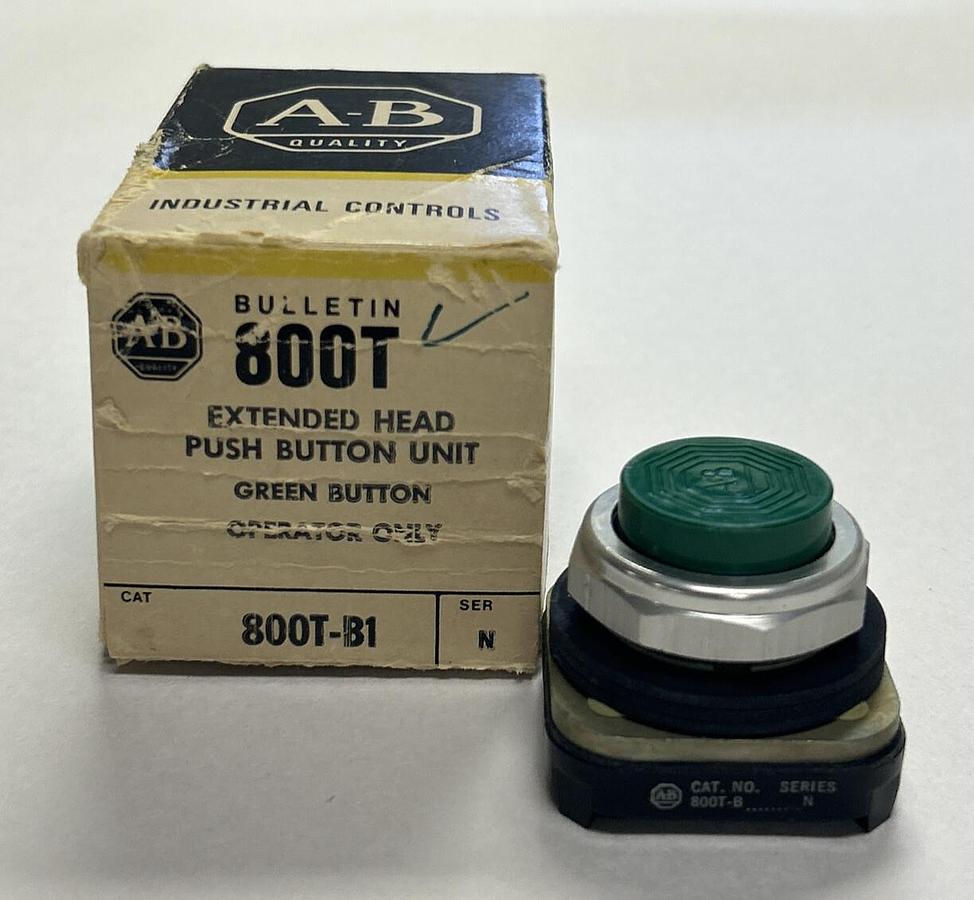 Used ALLEN BRADLEY,800T-B1,SER N PUSH BUTTON NEW