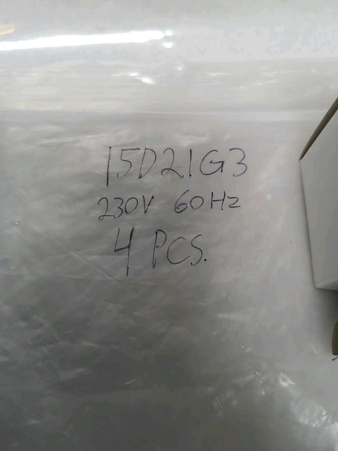 Used GENERAL ELECTRIC,15D21G3,COIL 230V 60HZ LOT OF 4 PRE-OWNED