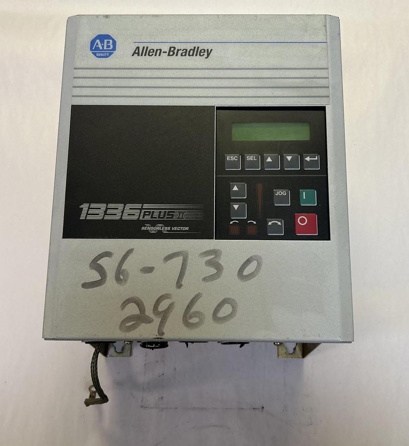 Used ALLEN BRADLEY,1336F-BRF50-AN-EN-HCS2-L9E,ADJUSTABLE FREQUENCY AC DRIVE