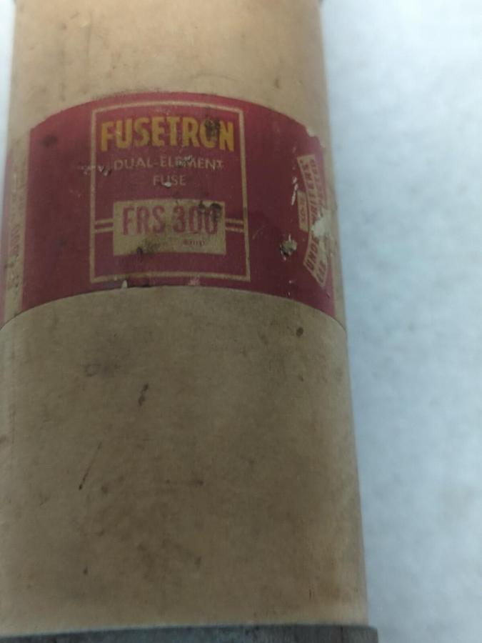 Used COOPER BUSSMANN,FRS-300,FUSETRON 300 AMP FUSE PRE-OWNED