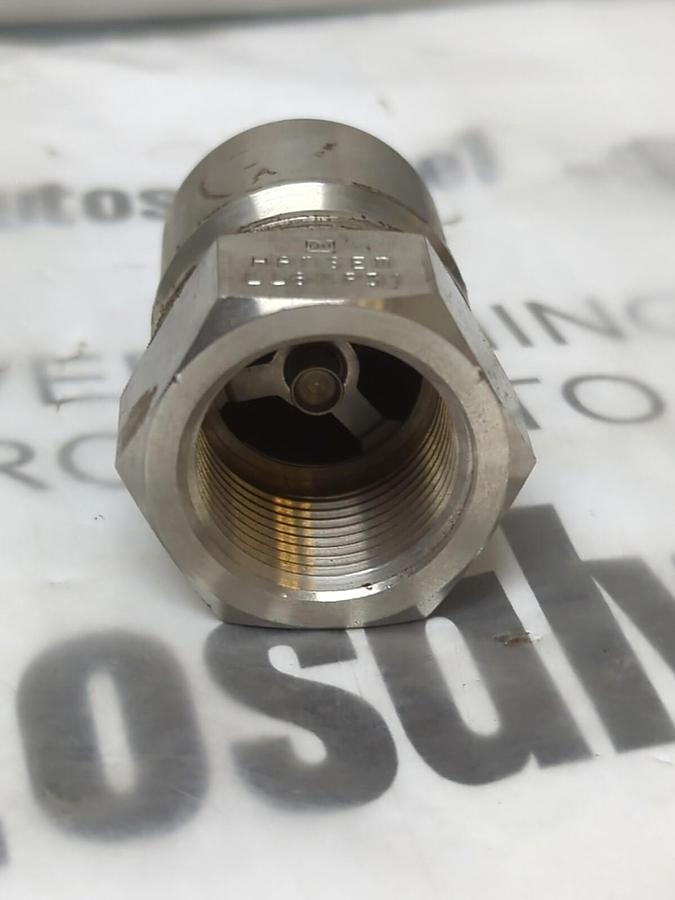 HANSEN,LL6KP31,STAINLESS STEEL HYDRAULIC 3/4 INCH QUICK CONNECT COUPLING NOS