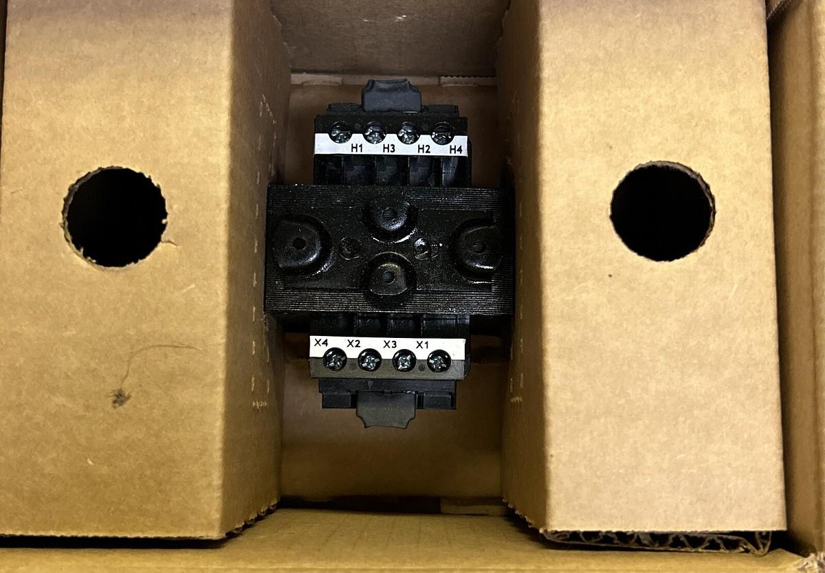 Used ACME ELECTRIC,TB75N014,CONTROL TRANSFORMER 240X480V NEW