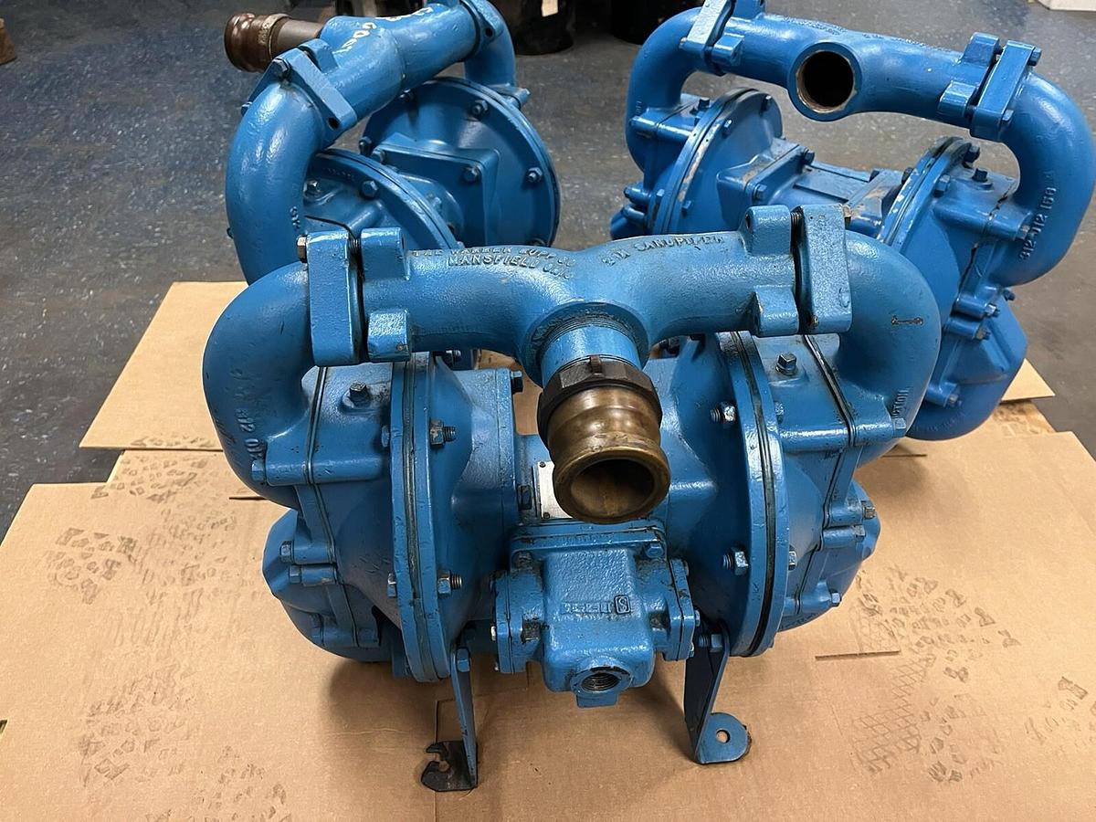 Used WARREN RUPP SANDPIPER,SA2-A,DOUBLE DIAPHRAGM 2" PUMP