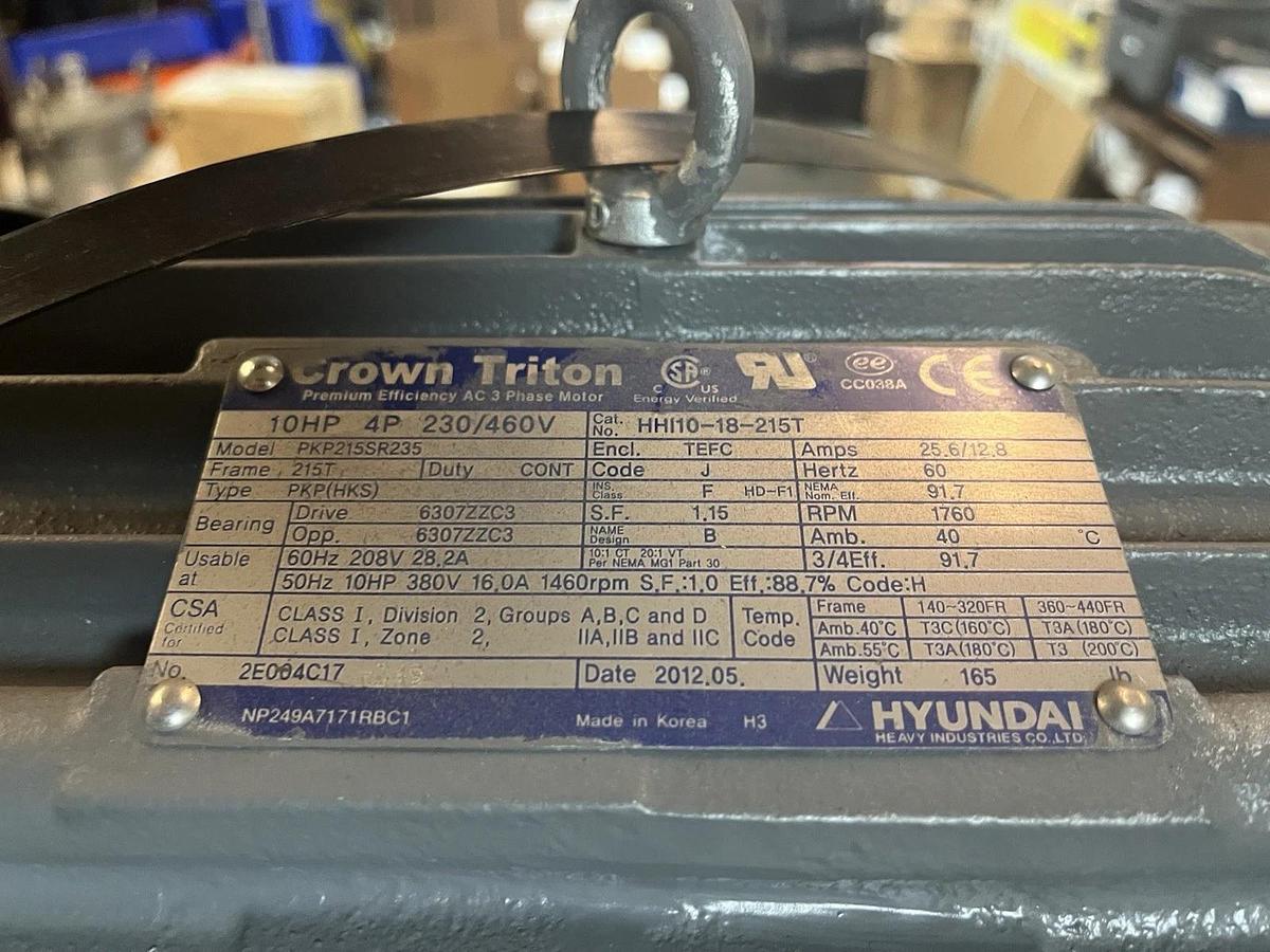 Used EDWARDS STOKES,900-412-011XS,VACUUM PUMP 10HP