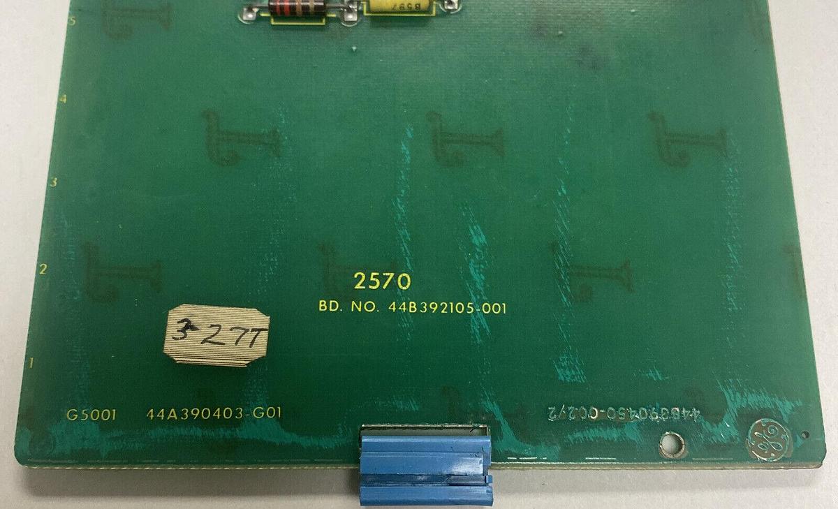Used GENERAL ELECTRIC,44B392105-001,CIRCUIT BOARD