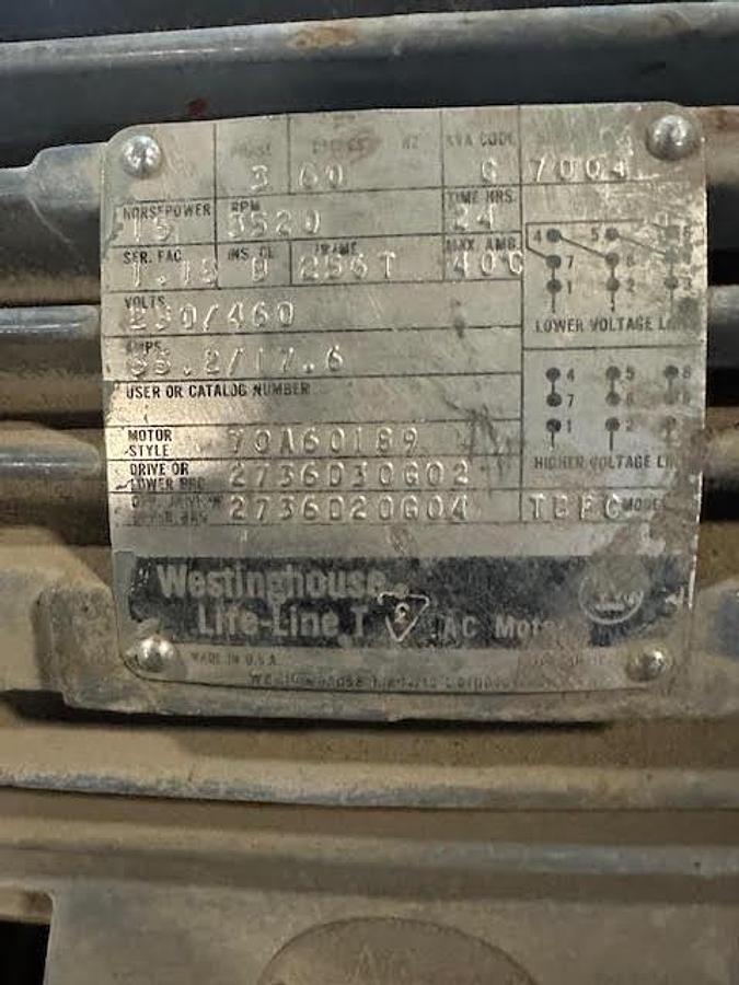 Used Westinghouse HP15 256T