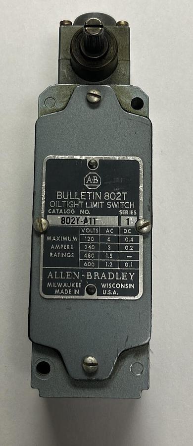 Used ALLEN BRADLEY,802T-A1T,LIMIT SWITCH