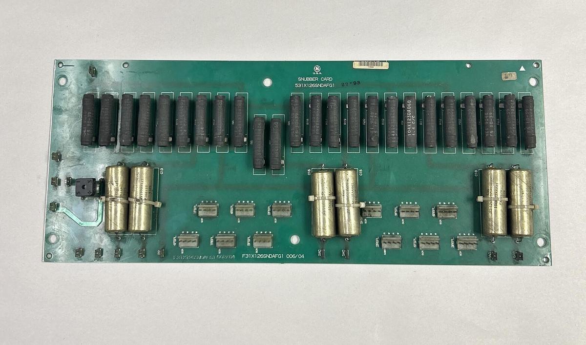 Used GENERAL ELECTRIC,531X126SNDAFG1,SNUBBER BOARD