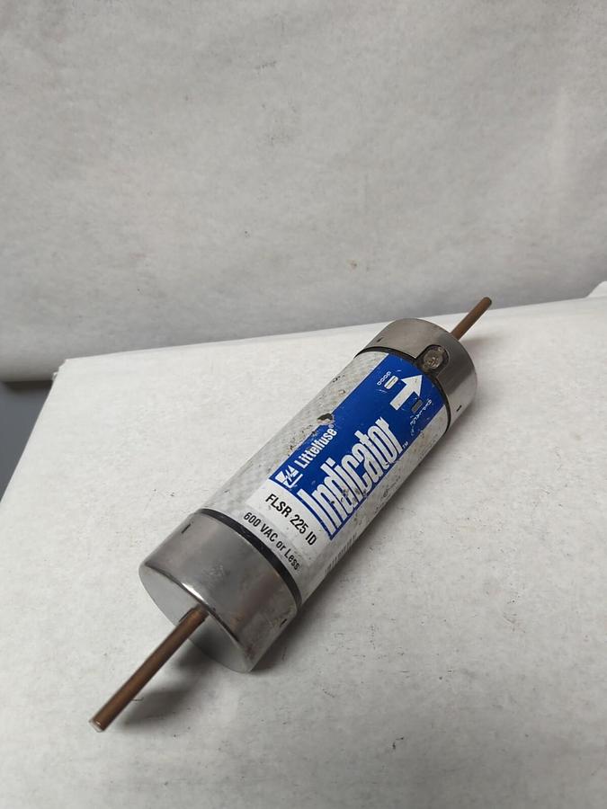 Used LITTELFUSE,FLSR 225ID,INDICATOR 225 AMP FUSE PRE-OWNED