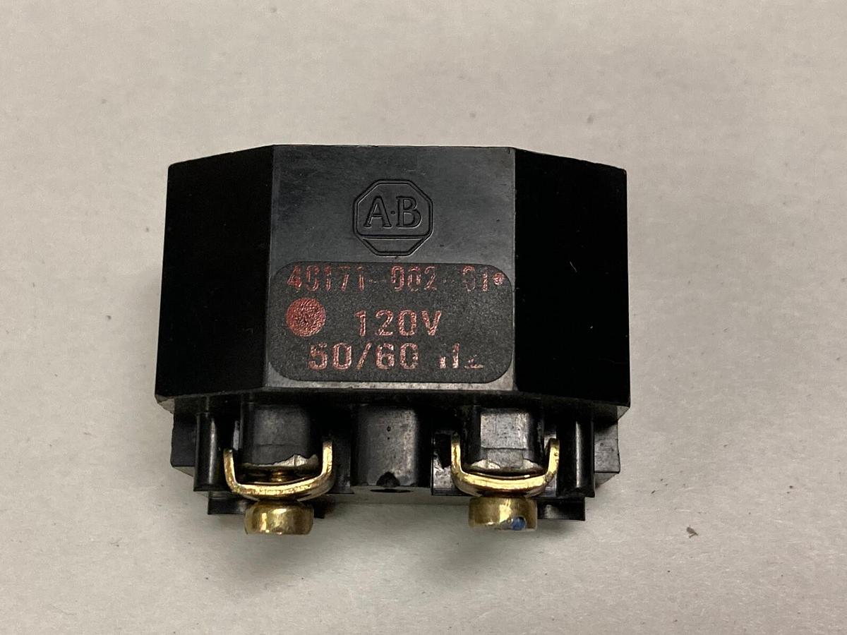 Used Allen Bradley,40171-002-01,Pilot Light Transformer 120 Volts 50/60 HZ