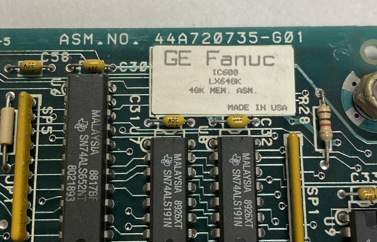 Used GE Fanuc,IC600LX648K,Memory Module