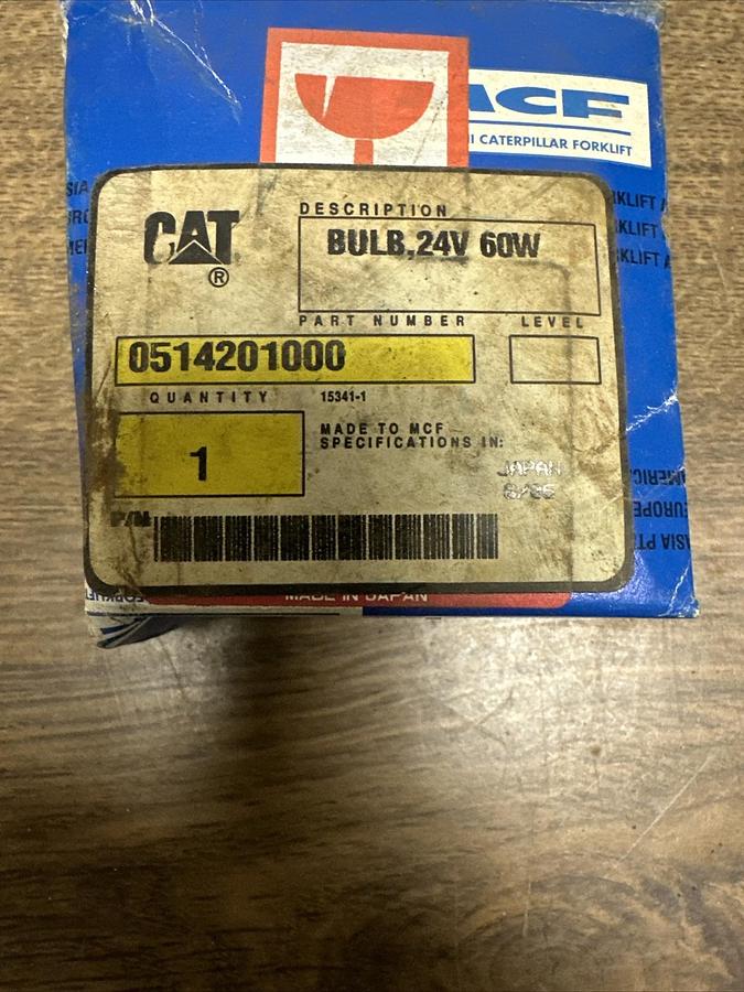 Used Caterpiller,0514201000,Bulb
