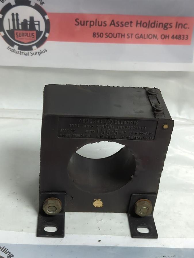 Used GE,JCH-O,CURRENT TRANSFORMER RATIO 150:5 AMP 50-60CY PRE-OWNED
