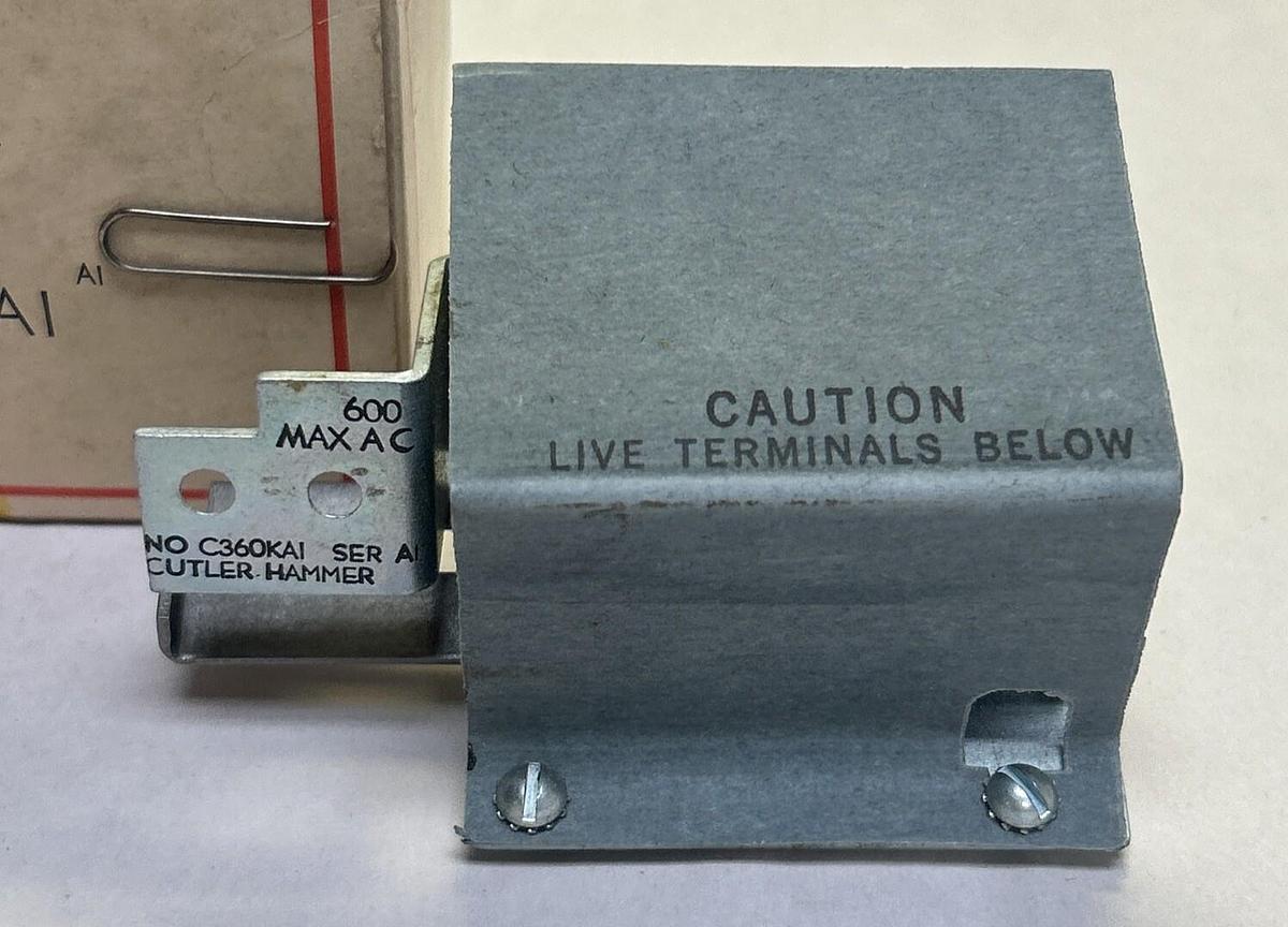 CUTLER-HAMMER,C360KA1,CONTROL CIRCUIT INTERLOCK NOS