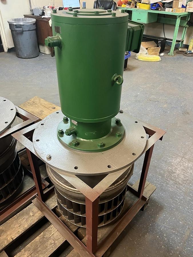 Used SUZHOU WEIYI,YVF2-132S-4,ASYNCRONOUS MOTOR FLUID PUSHER 5.5KW 480V