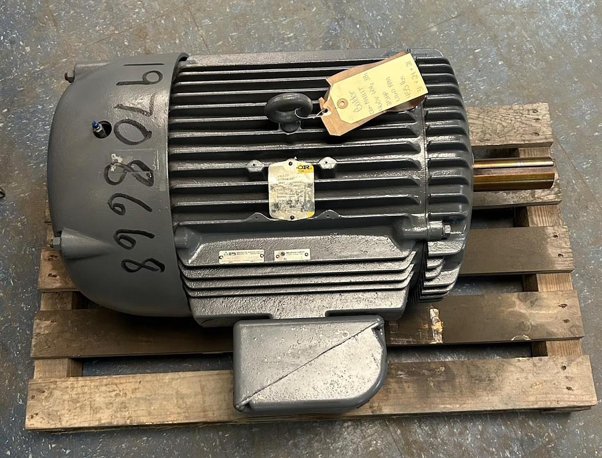 Used BALDOR,4G6450,MOTOR 25HP 1160RPM 460V 3PH 324T FRAME