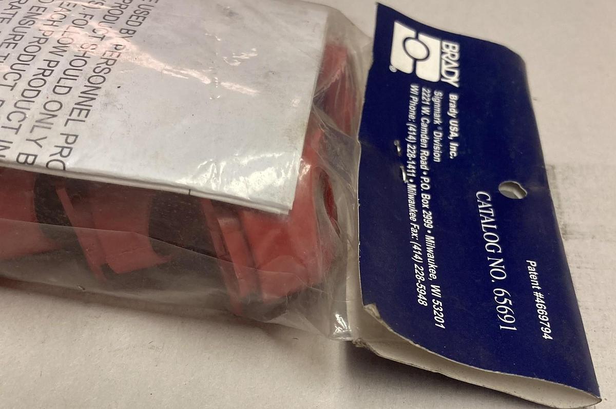 Used Brady,65691,Electrical Lockouts 6-Pack