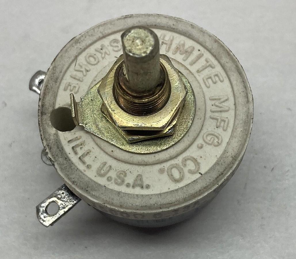 Used Ohmite,0159,Rheostat 0.13A Series 8218