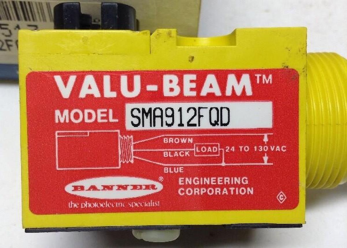 Banner,Model SMA912FQD/25517, Valu-Beam