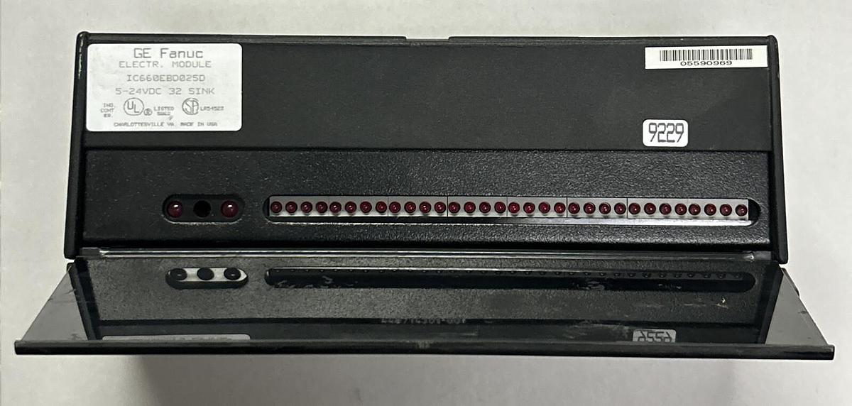 Used GE FANUC,IC660EBD025D,GENIUS BLOCK I/O MODULE