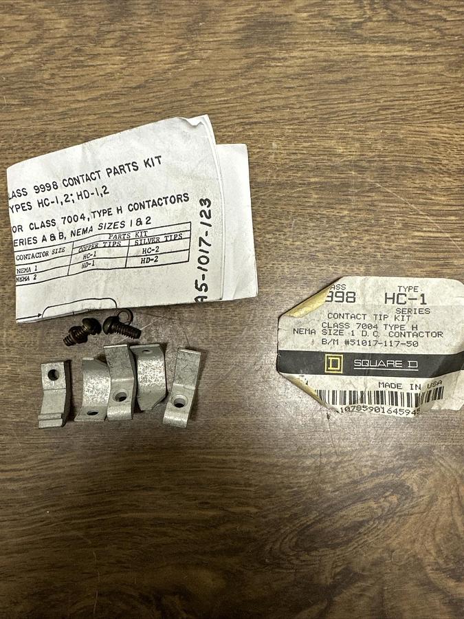 Square D,9998HC-1,Contact Kit