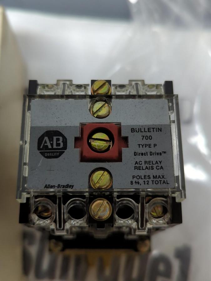 ALLEN BRADLEY,700-P510A1,TYPE P SERIES D CONTROL RELAY