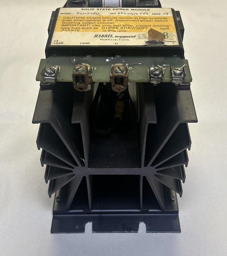 Used HARREL,PM-240C,SOLID STATE POWER MODULE