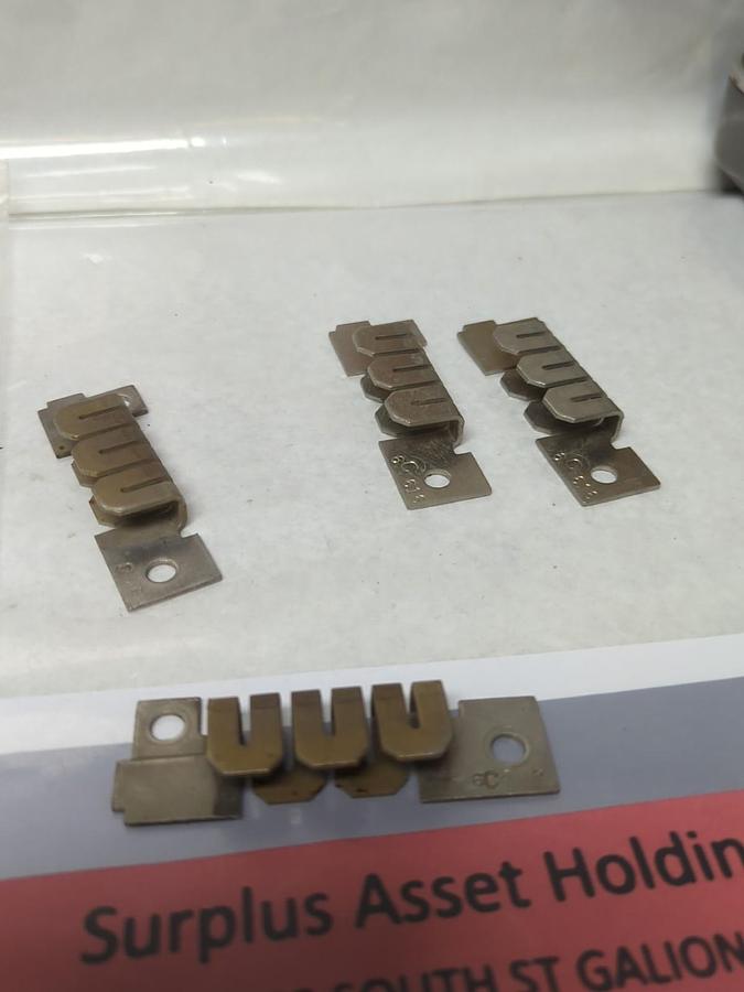 Used WESTINGHOUSE,6-C-616,THERMAL OVERLOAD HEATER RELAY LOT OF 4 USED