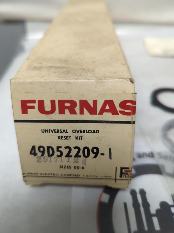 FURNAS,49D52209-1,UNIVERSAL OVERLOAD RESET KIT NOS