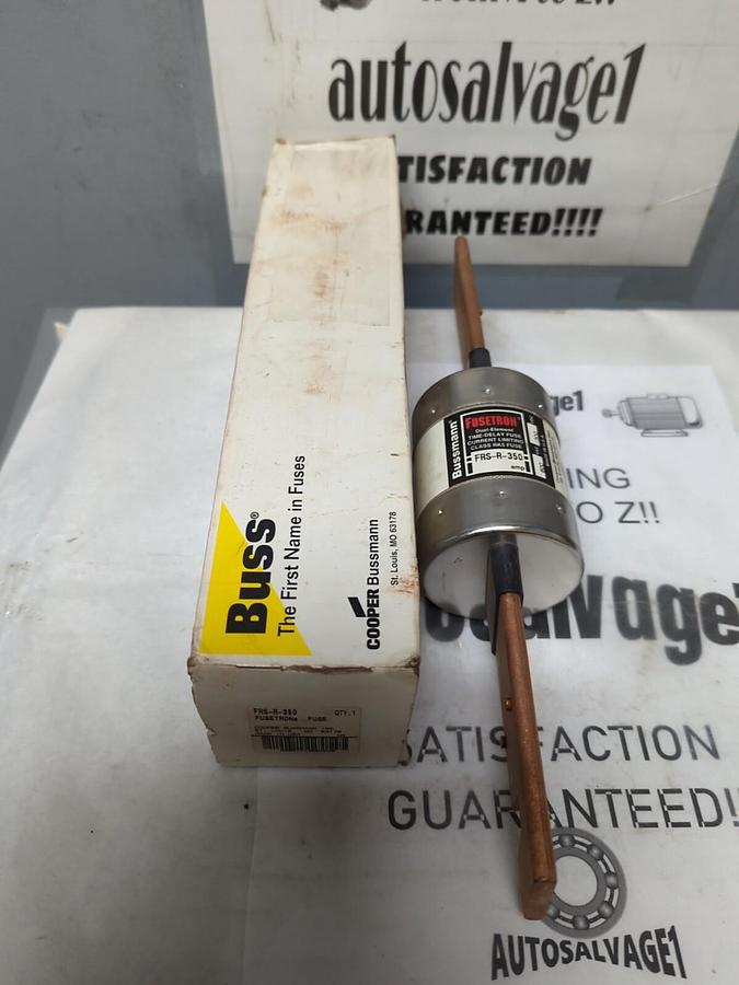 COOPER BUSSMANN,FRS-R-350,FUSETRON 350 AMP FUSE NOS