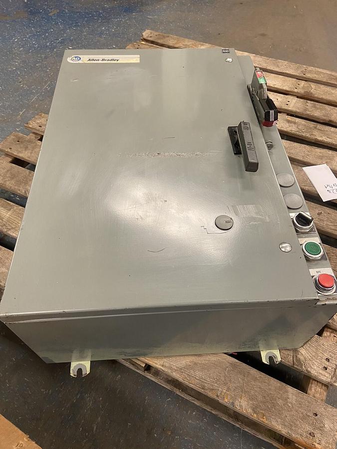 Used Allen Bradley,505-AOD,Size 0 Reversing Fused Combination Starter Starter