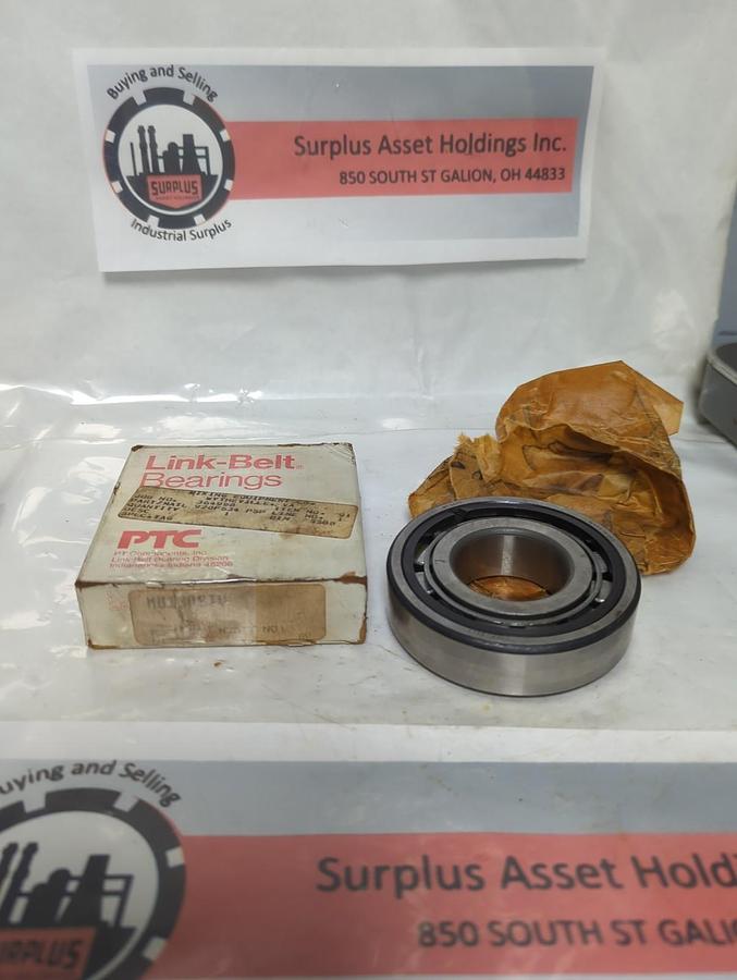 LINK BELT,MU1308T,CYLINDRICAL ROLLER BEARING 40X90X23MM NOS