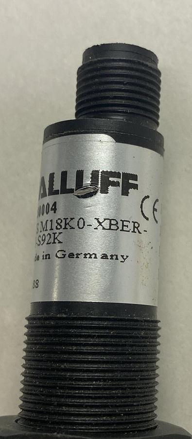 Used BALLUFF BUS,M18K0-XBER-040-S92K, ULTRASONIC SENSOR